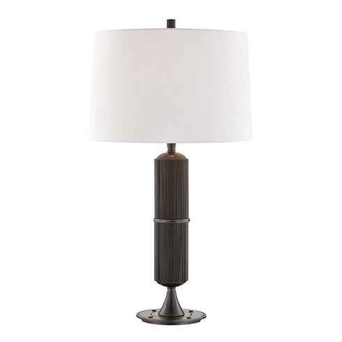 Hudson Valley Tompkins 1 Light Table Lamp Model: L1187-AGB