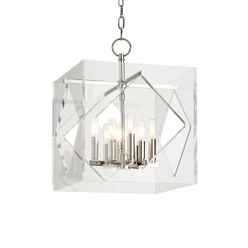 Hudson Valley Travis 8 Light Pendant Model: 5916-AGB