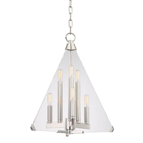 Hudson Valley Triad 6 Light Pendant Model: 3336-PN