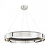 Hudson Valley Tribeca Medium LED Chandelier Model: 2933-AGB/BK