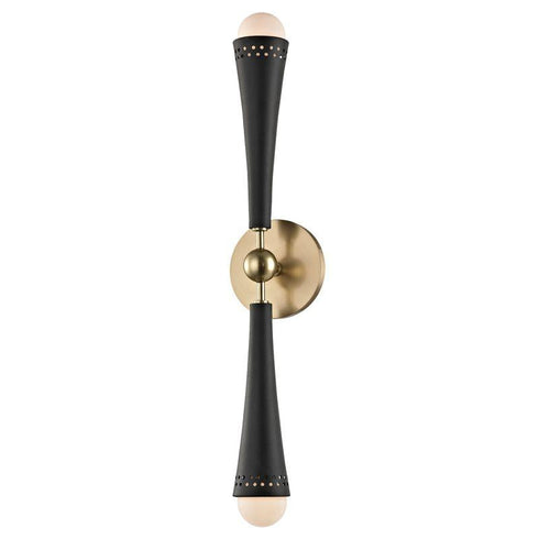Hudson Valley Tupelo 2 Light Wall Sconce Model: 2122-AGB
