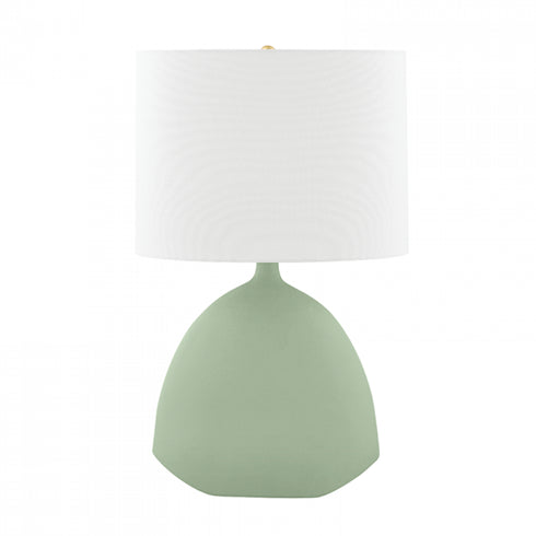 Hudson Valley Utica 1 Light Table Lamp Model: L1846-AGB/CSG