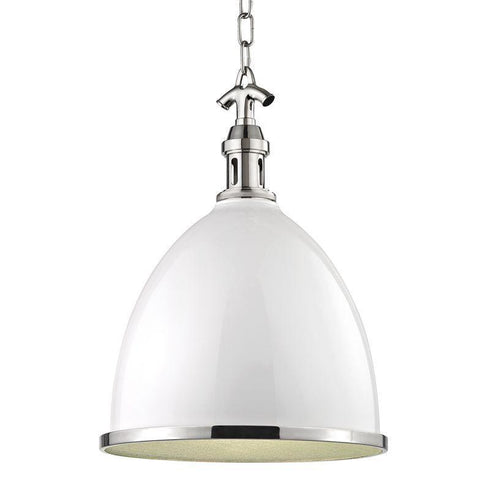 Hudson Valley Viceroy 1 Light Large Pendant Model: 7718-BPN