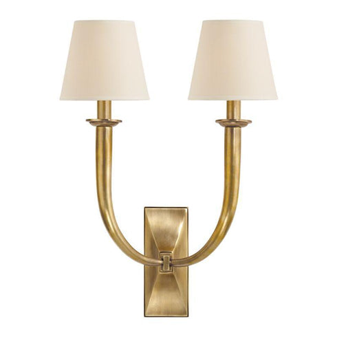 Hudson Valley Vienna 2 Light Wall Sconce Model: 112-AS