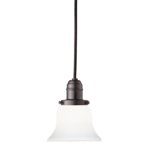 Hudson Valley Vintage 1 Light Pendant Model: 3101-OB-341