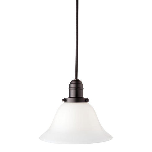 Hudson Valley Vintage 1 Light Pendant Model: 3101-OB-415