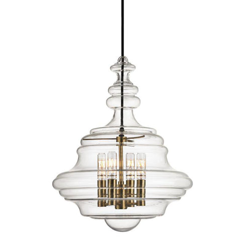 Hudson Valley Washington 4 Light Small Pendant Model: 4016-PN