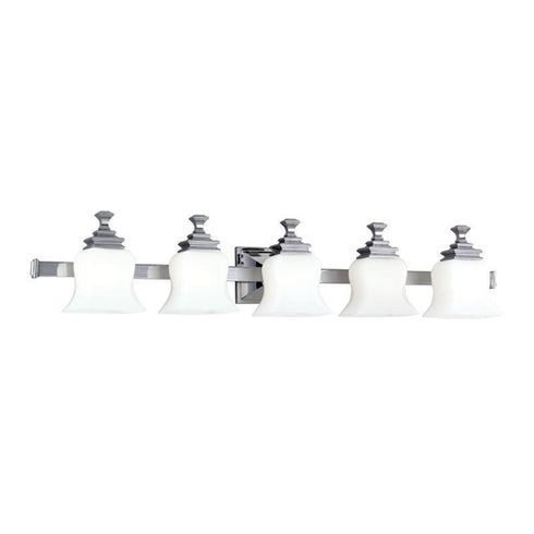 Hudson Valley Wilton 5 Light Bath Bracket Model: 5505-PN