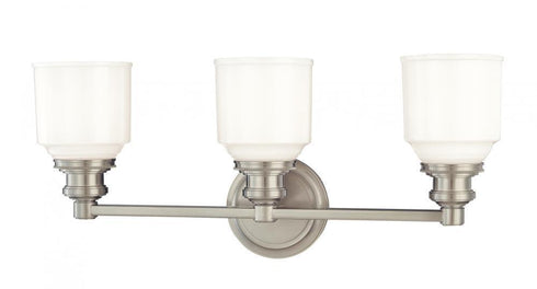 Hudson Valley Windham 3 Light Bath Bracket Model: 3403-PN