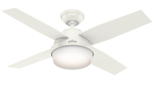 Hunter Fans Dempsey Fan With Light 44 Inch Model: 59246