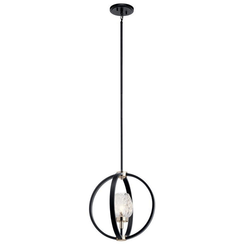 Kichler 1 Light Pendant Model: 44241BK