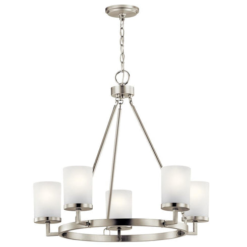 Kichler 5 Light Chandelier Model: 44036NI