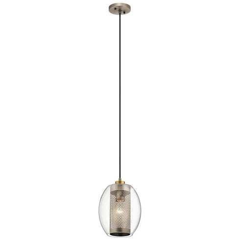 Kichler Asher 1 Light Mini Pendant Model: 44102AP