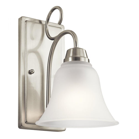 Kichler Bixler 1 Light Wall Sconce Model: 45938NI