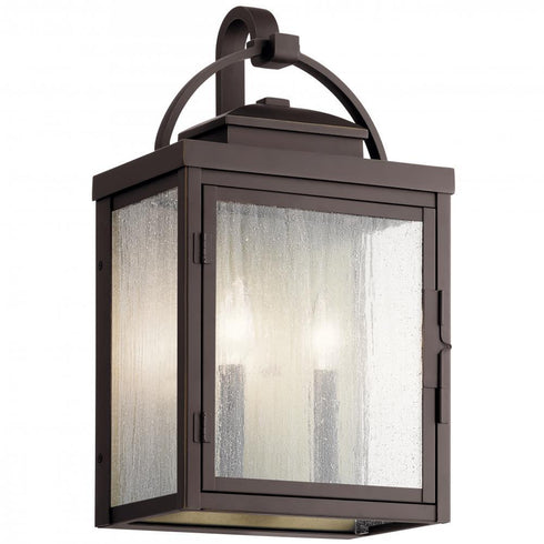 Kichler Carlson 2 Light Outdoor Wall Model: 59012RZ
