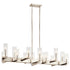 Kichler Cleara 14 Light Linear Chandelier Model: 44317PN