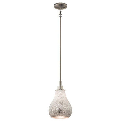 Kichler Crystal Ball 1 Light Mini Pendant Model: 65407