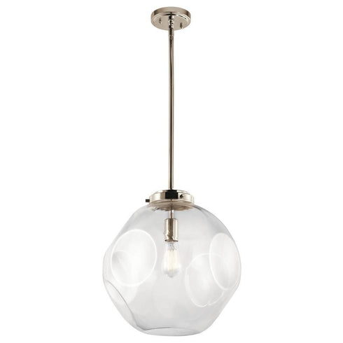 Kichler Ellis 1 Light Pendant Model: 43780PN