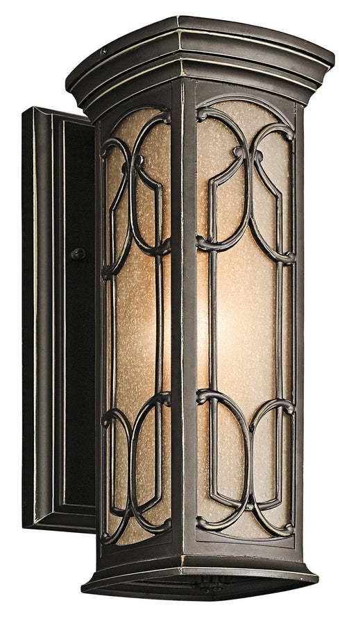 Kichler Franceasi 1 Light Outdoor Wall Model: 49226OZ