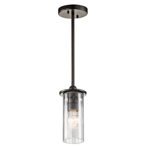 Kichler Kayde 1 Light Mini Pendant Model: 42125CLP