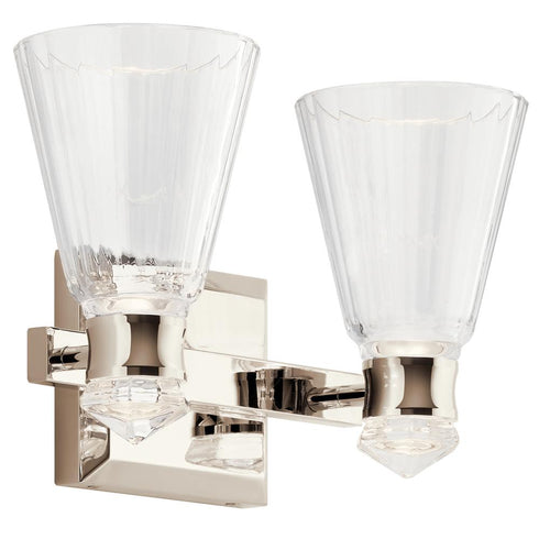 Kichler Kayva 2 Light LED Bath Model: 45711PNLED