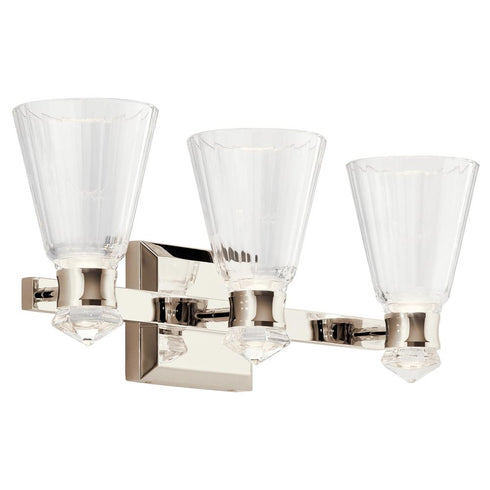 Kichler Kayva 3 Light LED Bath Model: 45712PNLED