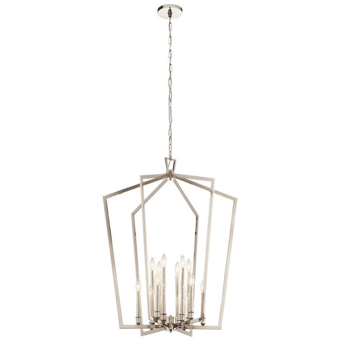 Kichler Large Foyer Pendant Model: 43496BK
