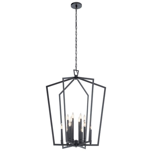 Kichler Large Foyer Pendant Model: 43496BK