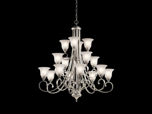 Kichler Monroe 16 Light Chandelier Model: 43192NI