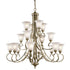 Kichler 16 Light LED Chandelier Model: 43192OZL18