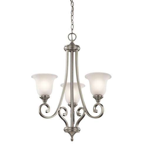 Kichler Monroe 3 Light LED Chandelier Model: 43155NIL18