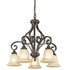 Kichler Monroe 5 Light Chandelier Model: 43158OZ