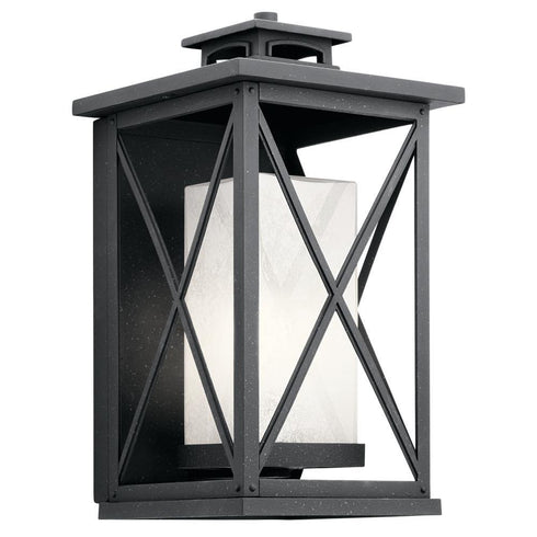 Kichler Piedmont 1 Light Outdoor Wall Model: 49772DBK