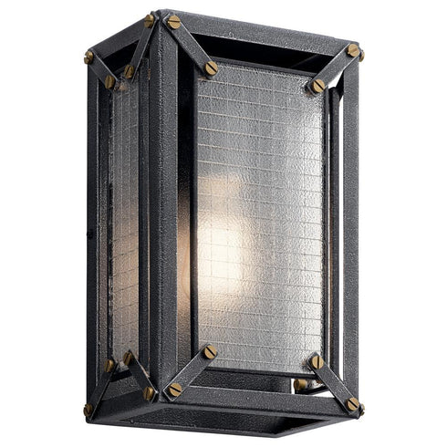 Kichler Ridgewood 1 Light Wall Sconce Model: 44337DBK