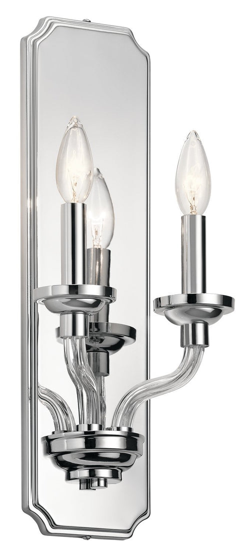 Kichler Ridgewood 2 Light Wall Sconce Model: 43810CH