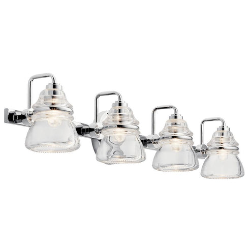 Kichler Ridgewood 4 Light Bath Model: 45694CH