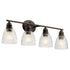 Kichler Ridgewood 4 Light Bath Model: 45698OZ