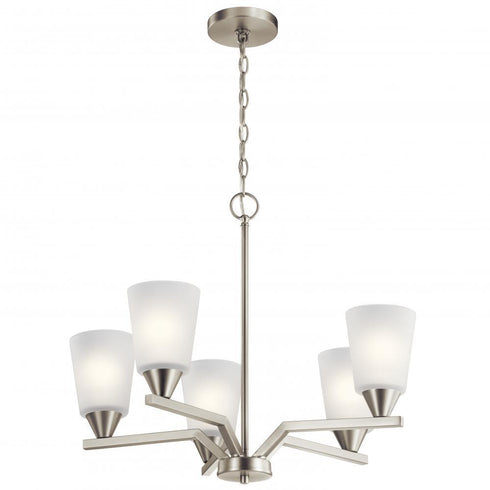 Kichler Skagos 5 Light Chandelier Model: 52231BK