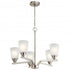 Kichler Skagos 5 Light Chandelier Model: 52231BK