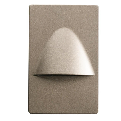 Kichler Step And Hall 120v LED Steplight Dimmable Model: 12677AZ