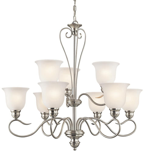 Kichler Tanglewood 9 Light Chandelier Model: 42907NI