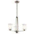 Kichler Tao 3 Light Chandelier Model: 44050OZ