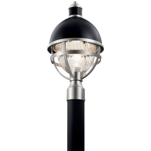 Kichler Tollis 1 Light Outdoor Post Mt Model: 59052BK