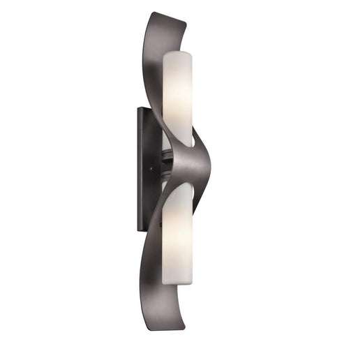 Kichler Zolder 2 Light Indoor Outdoor Wall Model: 49151AZ