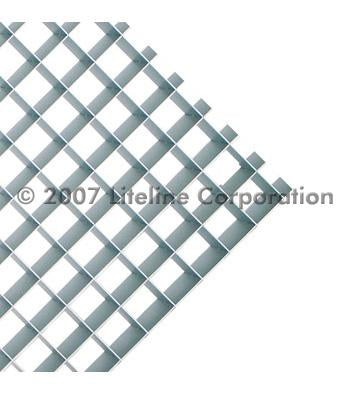 LiteLine 1x1x1 Inch Aluminum Louver 24 Inch X 48 Inch Model: AL100-24 MF