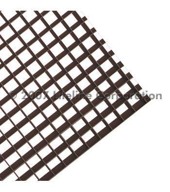 LiteLine 2x 2x 2 Inch Aluminum Louver 24 Inch X 24 Model: AL50-22 BR