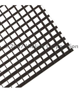 LiteLine 2x 2x 2 Inch Aluminum Louver 30 Inch X 60 Model: AL50-3060 BL