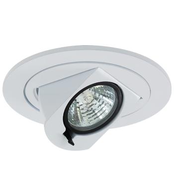 LiteLine 4 Inch Trim Mr16 12v 50 Watt 2 Clip Model: GR-TH24-FWH