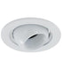 LiteLine 4 Inch Trim Mr16 75 Watt Black Eyeball White Model: GR-TH04-BK