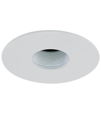 LiteLine 4 Inch Trim Mr16 75 Watt White Pinhole White Model: GR-TH05-WH